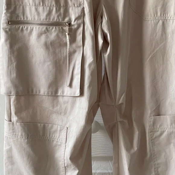 Zara beige jumpsuit - Picture 6 of 9